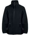 10589 Kids North SOL'S Kids North Fleece Jacket Black colour image